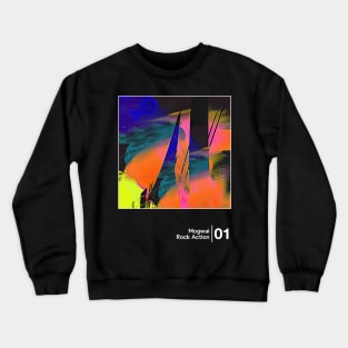 Mogwai - Rock Action / Minimal Style Graphic Artwork Crewneck Sweatshirt